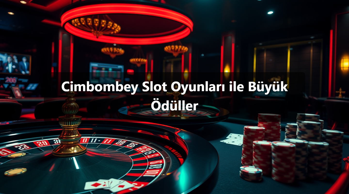 Cimbombey Slot Oyunları ile Büyük Ödüller